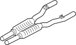 18307646960 Exhaust Muffler