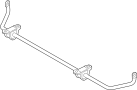 31352284511 Suspension Stabilizer Bar (Front)