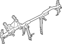 51459231127 Instrument. Panel. Reinforcement. Crossmember. Supporting tube, instrume.