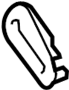 Seat Belt Guide (Left)