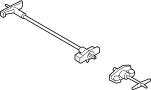 Power Seat Motor Drive Shaft (Left)
