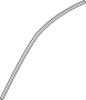51767221323 Roof Drip Molding Seal (Left)