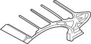 54347226965 Convertible Top linkage. Frame Assembly. (Right)