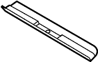 54347226955 Windshield frame cover. (Front)