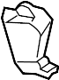 41217230227 Body A-Pillar Baffle Plate