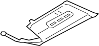 41217230303 Floor Baffle Plate (Front)