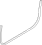 Door Seal (Right). Rubber seal around the.