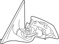 76254THRA34 Door Mirror Base (Left)