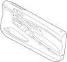 51418056125 Door Interior Trim Panel (Left)