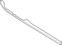 51417258381 Door Trim Molding
