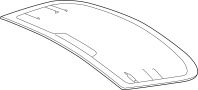51317227349 Back Glass (Rear)