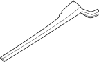 51377221319 Quarter Glass Seal (Left)