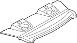51467272174 Package Tray Trim (Front, Rear, Upper)