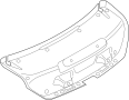 View Trunk lid trim panel Full-Sized Product Image 1 of 1