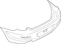 51127261576 Bumper Cover (Lower)