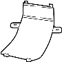 Bracket. (Front, Lower). A component to which the.