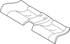 52207388531 Seat Cover (Rear, Lower)