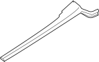 4894152AA Quarter Glass Seal (Front, Rear)