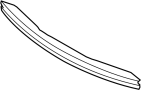 51113439780 Bumper Impact Bar (Front, Lower)