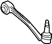 Cntl arm. Control ARM. Repair kit, wishbone. (Left, Rear, Lower)