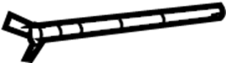 Sunroof Drain Hose (Rear)