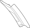 Body C-Pillar Trim Panel (Right, Rear, Upper)