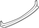 51123414406 Bumper Cover Spacer Panel (Upper, Lower)