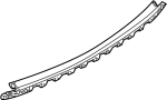 51123400952 Bumper Cover Support Rail (Rear)