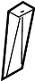 51123402383 Bumper Cover Stay