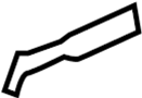 51117308081 Bracket. (Left, Upper)