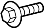 7119905591 Engine Coolant Pipe Bolt. Hex Bolt with washer. Outlet Hose Bolt. Radiator Coolant Hose Bolt.