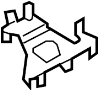 Bracket. Fender. (Front, Upper, Lower). A Bracket for a body.
