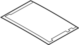 Sunroof Cover (Front). Sunroof Cover. Glass.