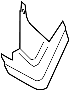 51477222193 Door Sill Plate (Rear)
