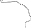 51177315746 Fuel Filler Housing Drain Hose