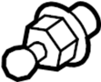 BALL. Support. PIN. Cylinder. Stud. Hood Lift Support Stud.