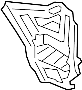 Bumper Cover Support Rail (Left, Rear)