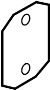 51127400673 Bumper Impact Bar Gasket