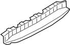 Valance Panel (Rear, Lower). Valance Panel. Bumper.