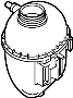Reservoir. Coolant. Tank. A container that holds.