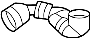 17128670700 Radiator Coolant Hose