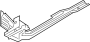 41007486627 Floor Side Rail Reinforcement (Left, Rear, Lower)