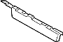 51487341000 Heat. Shield. Exhaust Muffler. Floor Pan. Insulation. (Rear)