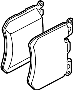 34108844368 Disc Brake Pad Set (Front)