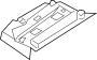 51456998519 Instrument Panel Knee Bolster (Lower)