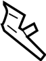 41007488044 Bracket. Accelerator. Reinforcement.