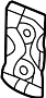 41009852058 Striker. Plate.