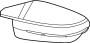Door Mirror Cover (Upper, Lower)