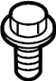 Bolt. Washer. Hinge. Hex. With. A/C Condenser Mount Bolt.