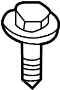 Bolt. A screw used to secure.